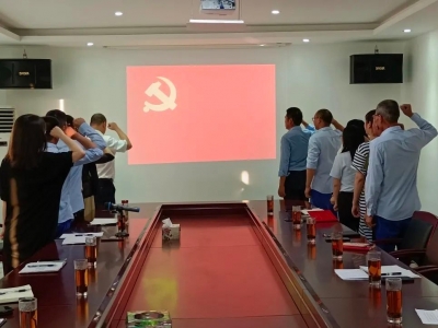 不忘初心，砥礪前行——創(chuàng)輝電氣黨支部開展“對黨說句心里話”主題黨日活動