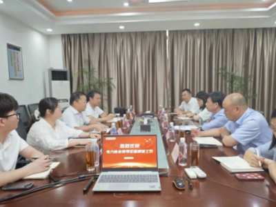 浙江電力協(xié)會領導來我公司調(diào)研指導工作！
